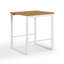 Rectangular Dining Table with Steel Base-71129581-71129582
