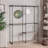 Anghel Industrial Rustic Open Wardrobe Garment Rail With Storage Shelves