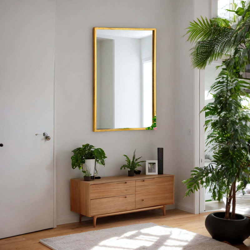 Stickley Metal Flat Wall Mirror