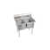 Dependabilt 55" L x 29.81" W Free Standing Service Sink