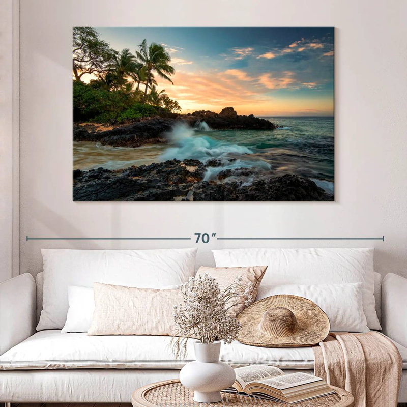 Nicci Makena Cove Sunset, H 34 po x l 51 po