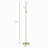 Modern Gold Steel Globe Shade Tree LED Floor Lamp
