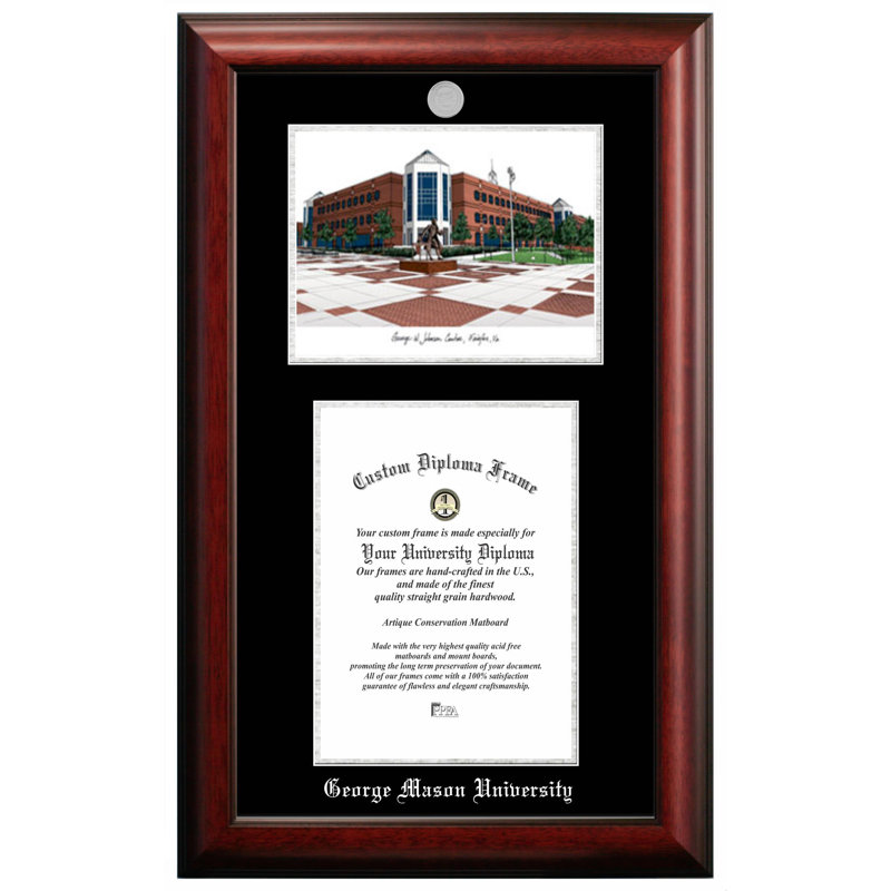 Brown Wood Embossed Picture Frame