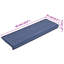 Brinkman Non-Slip Blue Stair Tread-778423483