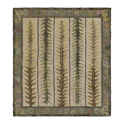 One-of-a-Kind 2’6”x2’10” Area Rug