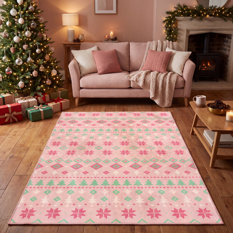 Tapis de salle à manger Ridgepole, Rectangle 5 pi 11 po x 7 pi 7 po