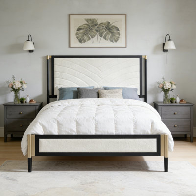 Lucero Upholstered Platform Bed