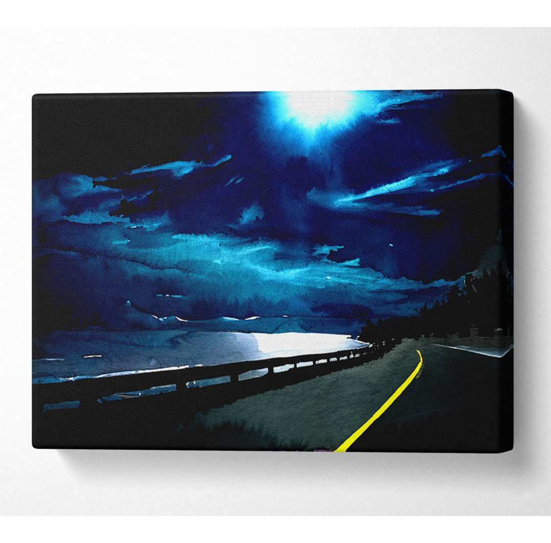 Kunstdruck Highway Nights