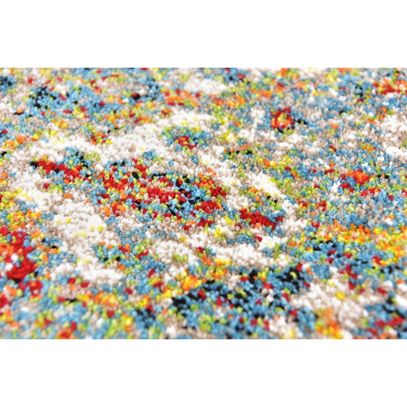 Walmoor Oriental Indoor Rug, Round 8'