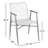 Broadway Metal Outdoor Dining Armchair with Cushions