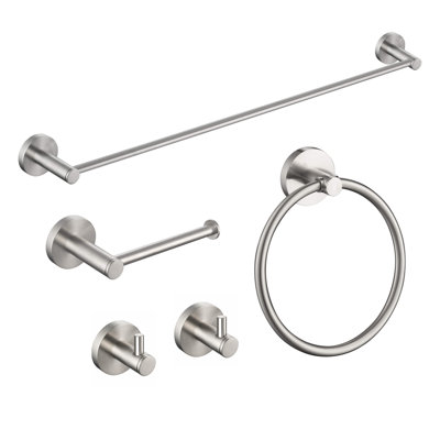 Ensemble de quincaillerie de salle de bain 5 pièces