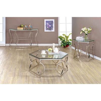 Ensemble de tables basses 3 pièces Frostia