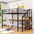 Gudrun Full Loft Bed Bed with Built-in-Desk by Isabelle & Max™