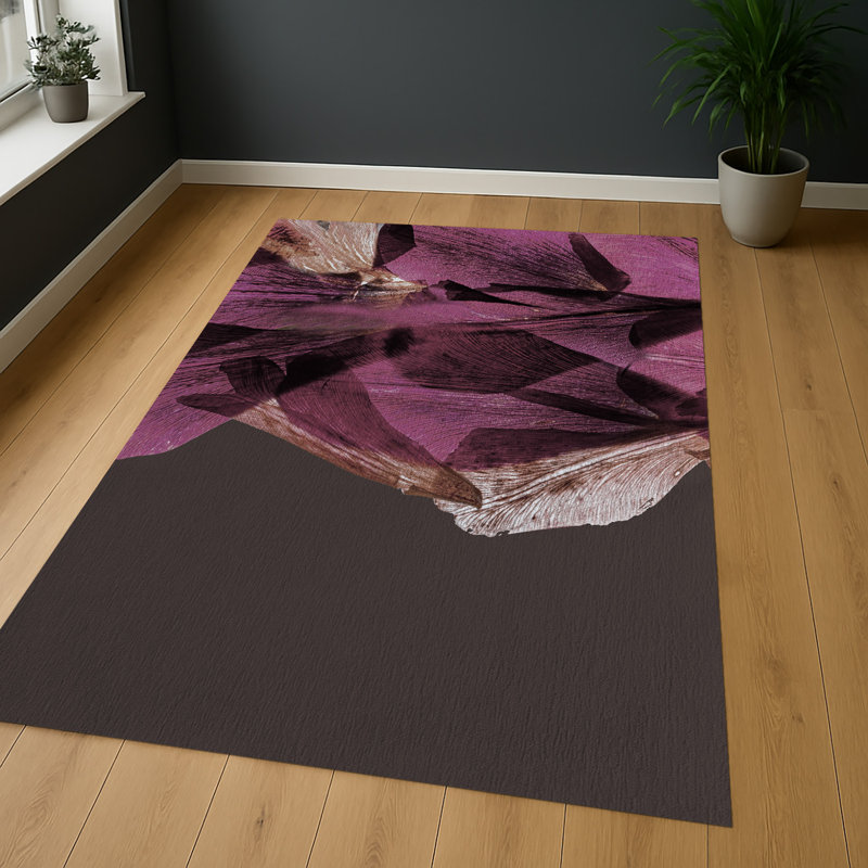 Abstract Area Rug, Rectangle 140 x 200 cm