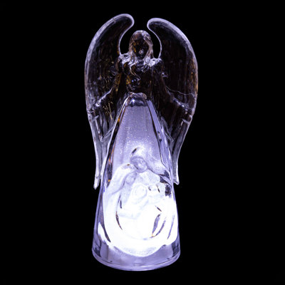 Figurine de Noël en cristal 9 po