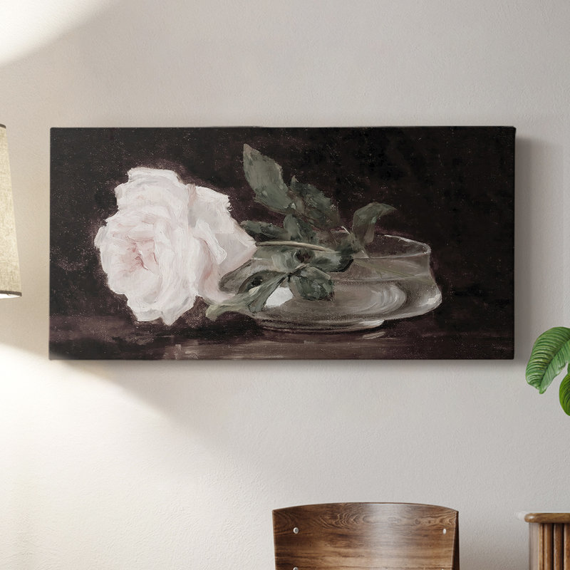 Botanical Series-CD XXXII - Toile tendue avec châssis - Prêt à accrocher, H 24 po x l 48 po