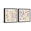 Neuhaus Mutual Attraction by Marmont Hill - 2 Piece Single Picture Frame Painting Set-87414346
