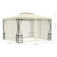 Mtsahovi 118" x 118" Steel Patio Gazebo-1973664226