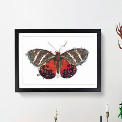 Icarus Moth by George Shaw - Picture Frame Painting Print