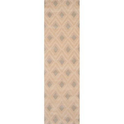 Isaac Mizrahi Hand Tufted Wool Geometric Rug