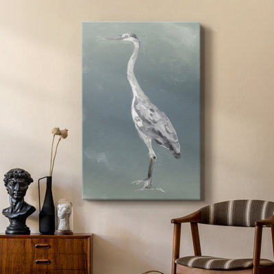 Aigrette sur azur I - galerie sur mesure