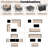  Emanie 6 - Person Outdoor Rattan Patio Set with Fire Pit Table-1002147809-1002147801
