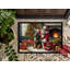 Leonberger and Santa Claus Doormat-112753796