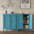 31.5" Tall Metal Side Cabinet with 2 Doors and 2 Adjustable Shelves-884539476