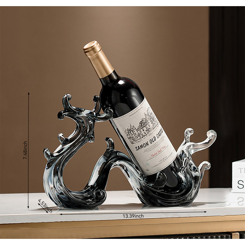 Support à vin Prosperous Dragon, Gris