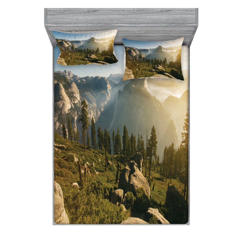 Microfiber Sheet Set, Full Sheet Set with Fitted Sheet
