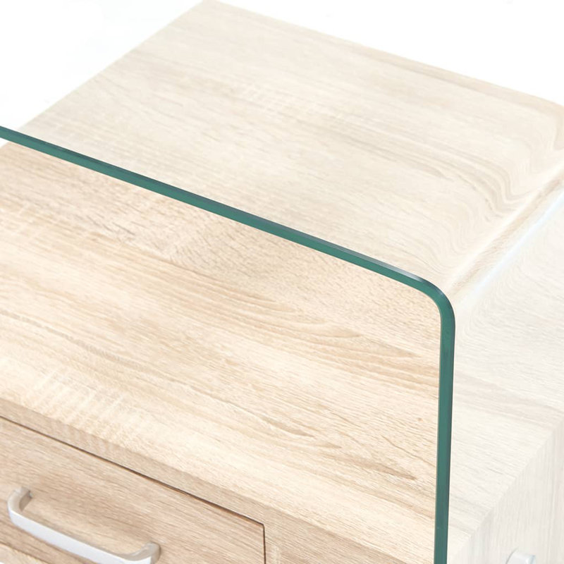 Panek Side Table with Storage