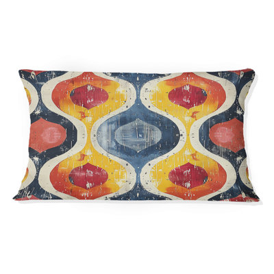 Coussin décoratif géométrique