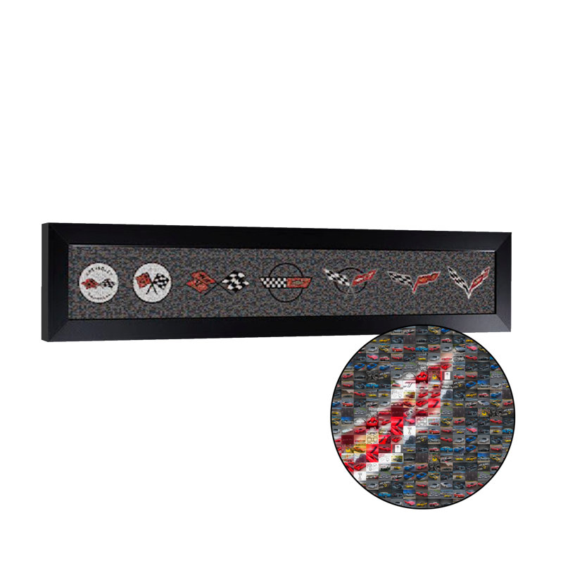 " Corvette Generations Mosaic "