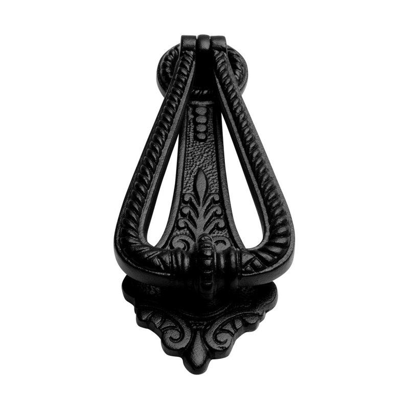 Fournisseurs de porte en fonte noire géorgienne pour les rénovateurs de porte d'entrée