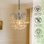 Shannon 1 - Light Chrome Crystal Pendant