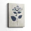 Fleurs pressées bleu marine III - Cavas enveloppés de galerie-108844104