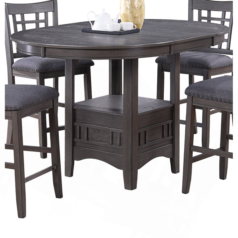 Table de salle à manger Table de salle à manger à hauteur de comptoir ronde