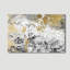 Argent et or camellias-impression d’art graphique sur toile tendue-29830648-66975044