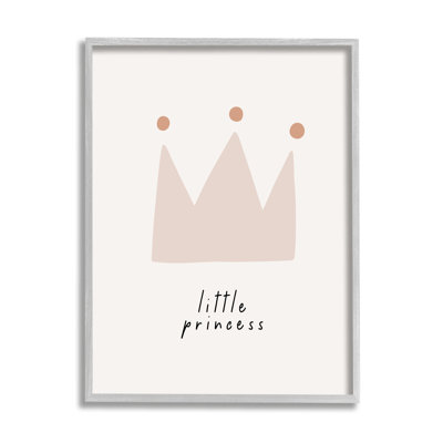 " Little Princess Crown " Graphic Art Print