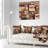 Abstract Golden Blocks - Abstract Printed Pillow-30730823-30730827