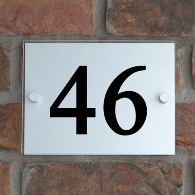 Champy 15cm H Plastic House Number