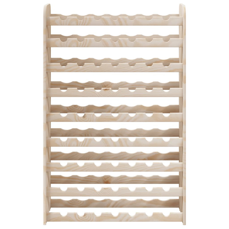  Wine Rack 28.5X9.8X43.9" Solid Wood Pine