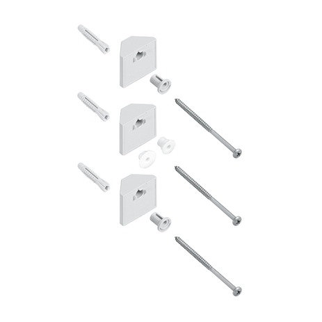 Raindance Corner Mount Kit for Wall Bar