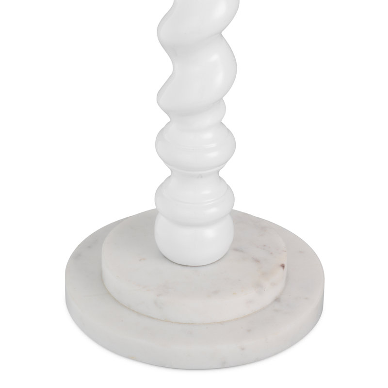 Massimo Table Lamp, Piano White