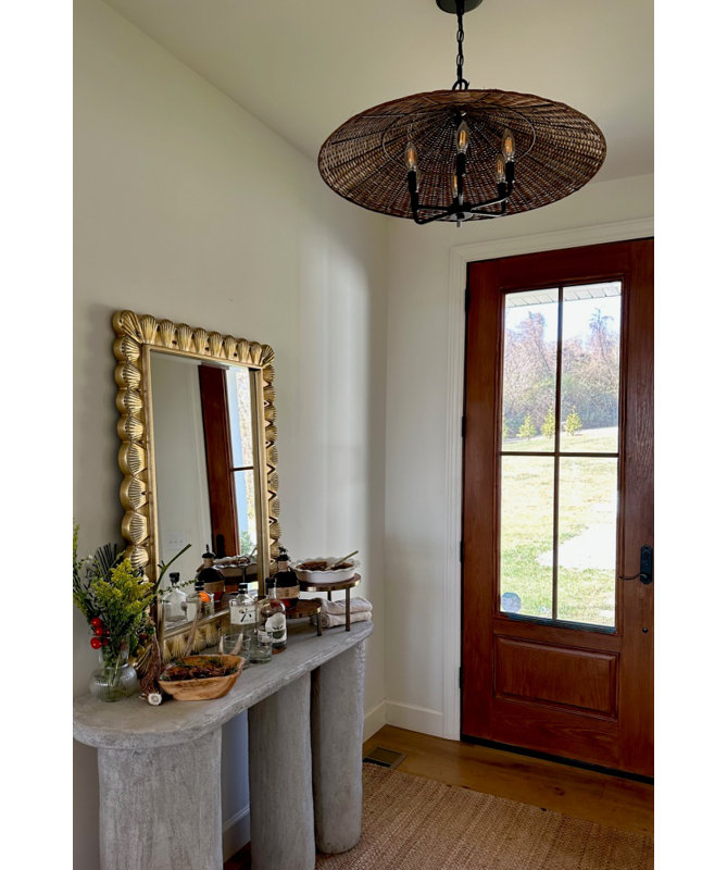 Scalloped Wall Mirror