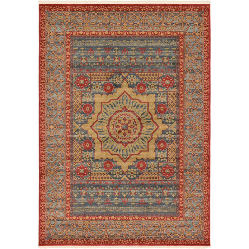 Palazzo Oriental Indoor Rug, Rectangle 8' x 11'