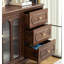 Buffet de rangement en bois massif rétro de style français-129098821