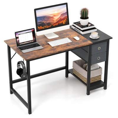Addelaide Metal Base Writing Desk