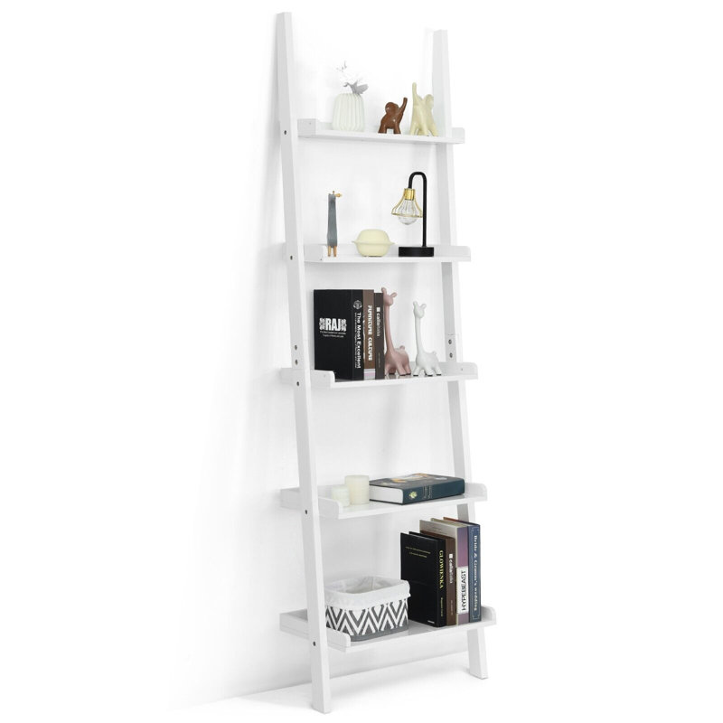 189cm H x 56cm W Ladder Bookcase