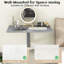 Foldable Modular Floating Desk